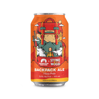 Mountain Culture Backpack Ale Hazy Pale 355ml - Pack of 16