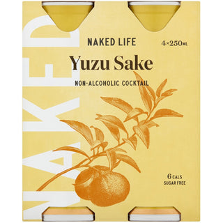 Naked Life Non Alcoholic Yuzu Sake 250ml x24 Pack
