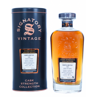 North British 1991 Aged 30 Years Cask Strength Single Malt Scotch Whisky - Signatory Vintage (700ml)