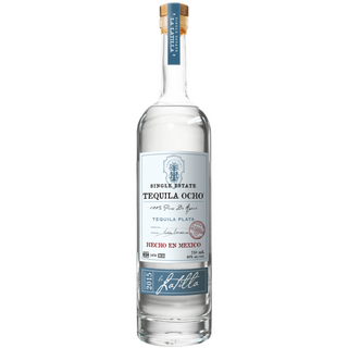 Ocho Blue Agave Blanco Plata Tequila 750ml