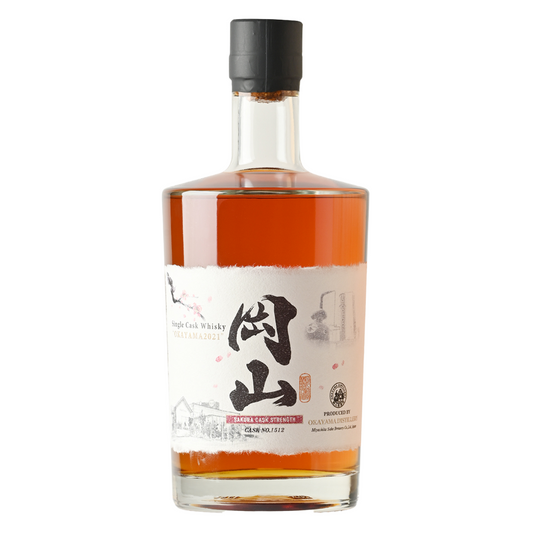 Okayama Sakura Cask Single Cask Whisky 700Ml
