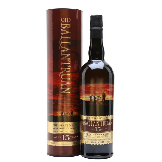 Old Ballantruan The Peated Malt 15 Year Old Single Malt Scotch Whisky 700ml