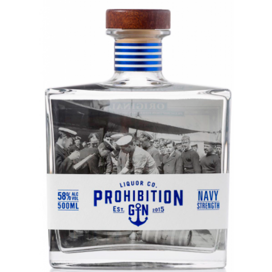 Prohibition Liquor Co. Navy Strength Gin 500ml