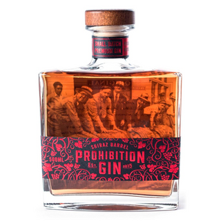 Prohibition Shiraz Barrel Gin 500ml