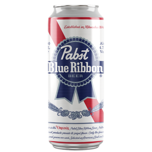 Pabst Blue Ribbon Lager Cans 330Ml - Pack Of 24