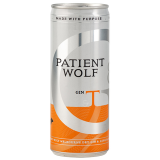 Patient Wolf Gin & Tonic 250Ml - Pack Of 24