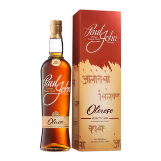 Paul John Oloroso Select Cask Single Malt Indian Whisky 700ml