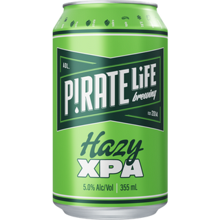 Pirate Life Brewing's Pirate Life Hazy XPA 5.0% 355ml Can 16 Pack