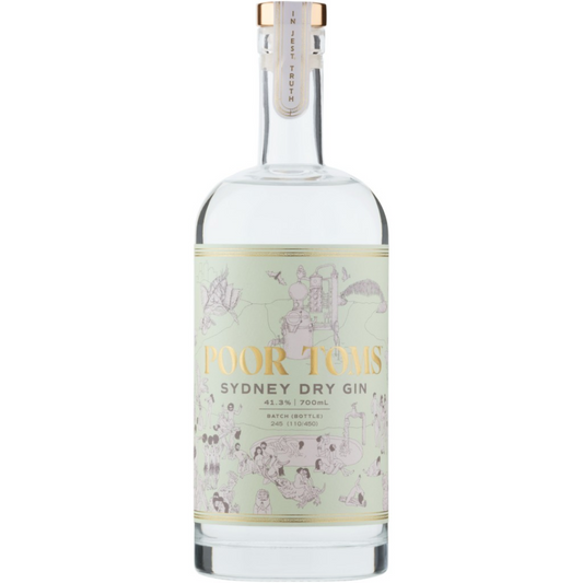 Poor Toms Sydney Dry Gin 700ml