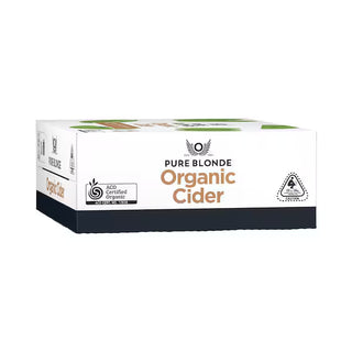 Pure Blonde Organic Apple Cider Cans 375Ml - Pack Of 30
