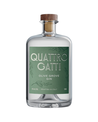 Quattro Gatti Olive Leaf Gin 700ml