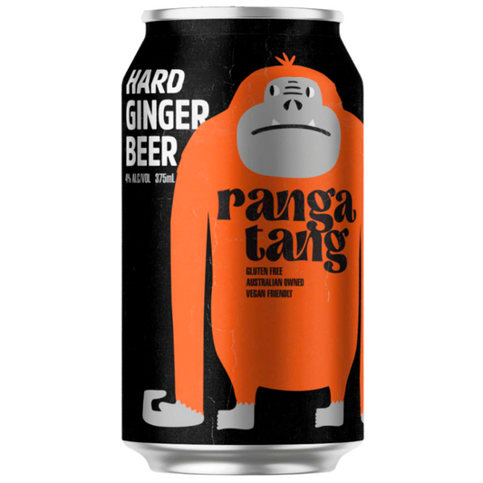 Ranga Tang Hard Ginger Beer 375ml - 24 Pack