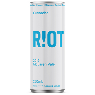 Riot Wine Co Rouge McLaren Vale Grenache Cans 250mL - 24 Pack