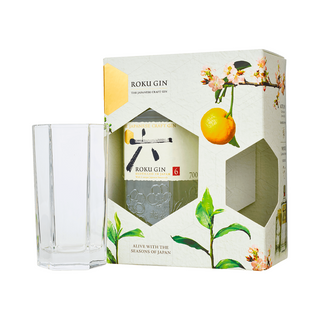 Roku Gin 700Ml & Glass Pack