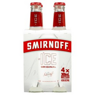 Smirnoff Ice Red Bottle 300mL - Pack 24