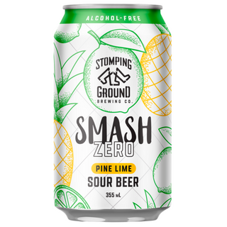Stomping Ground Pine Lime Alcohol Free Smash 355ml - Pack of 16