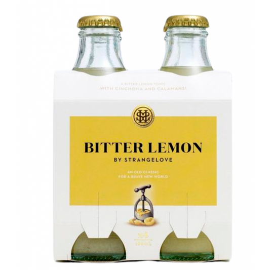 Strangelove Bitter Lemon Bottle 180mL- 24 Pack
