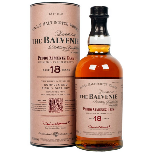 The Balvenie 18 Year Old Pedro Ximenez Sherry Cask 700Ml