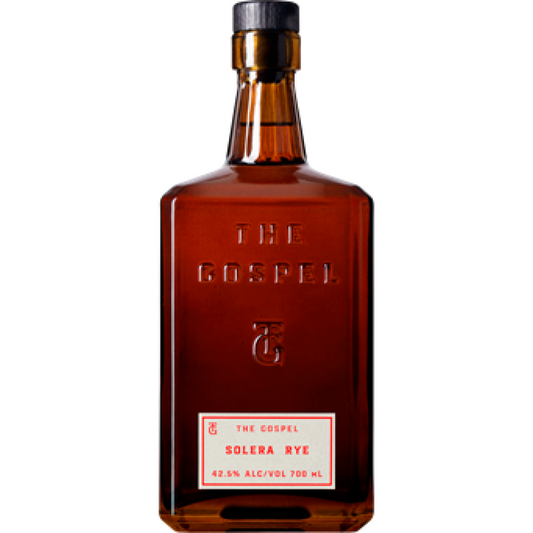 The Gospel Solera Rye Whisky 700ml