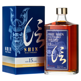 The Shin 15 YO Malt Whisky Mizunara Japanese Oak Finish 700mL