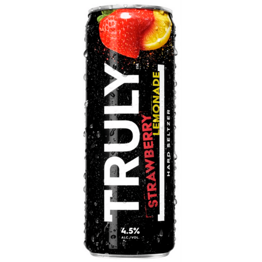 Truly Strawberry Lemonade Hard Seltzer 4.5% 330ml Can 24 Pack