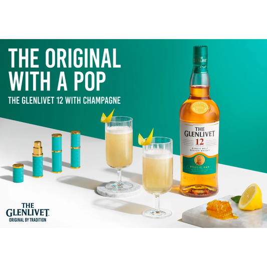 The Glenlivet 12 Year Old Twin Glass Gift Pack 700Ml