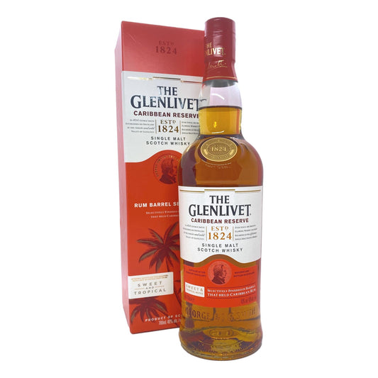 The Glenlivet Caribbean Reserve Single Malt Scotch Whisky 700ml