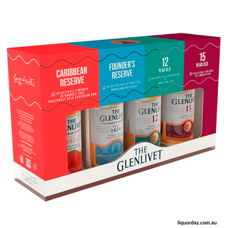 The Glenlivet Tasting Whisky Gift Set 50Ml - Pack Of 4