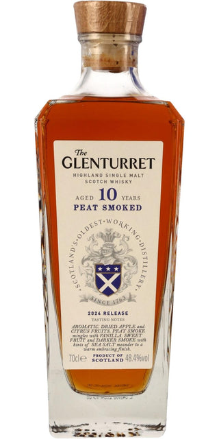 The Glenturret 10YO Peat Smoked in a 700ml