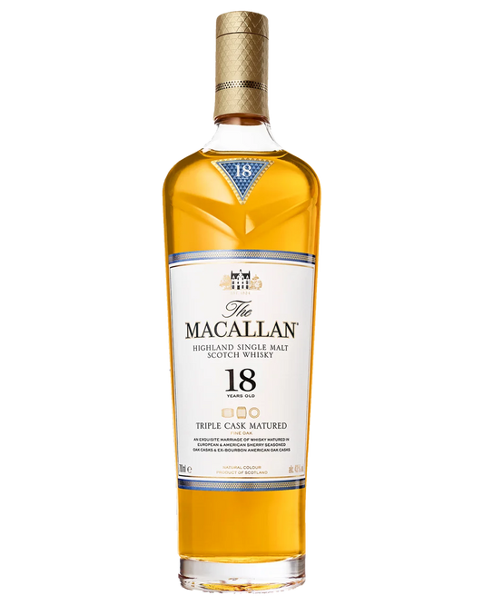 The Macallan 18 Year Old Triple Cask Single Malt Scotch Whisky 700Ml