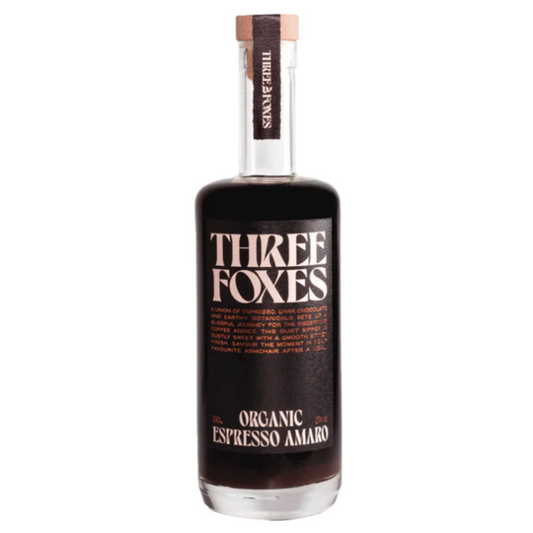 Three Foxes Organic Espresso Amaro 700mL