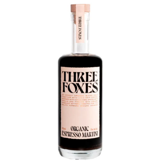 Three Foxes Organic Espresso Martini 700mL