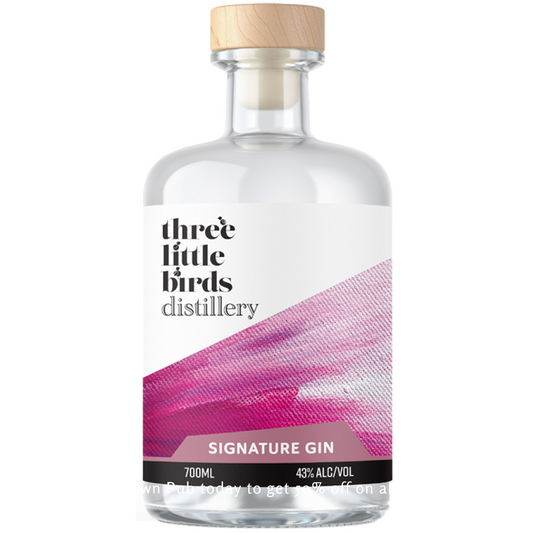 Three Little Birds Distillery Signature Gin 700ml