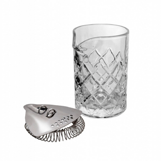 Uberbartools Mixing Glass & Strainer Set