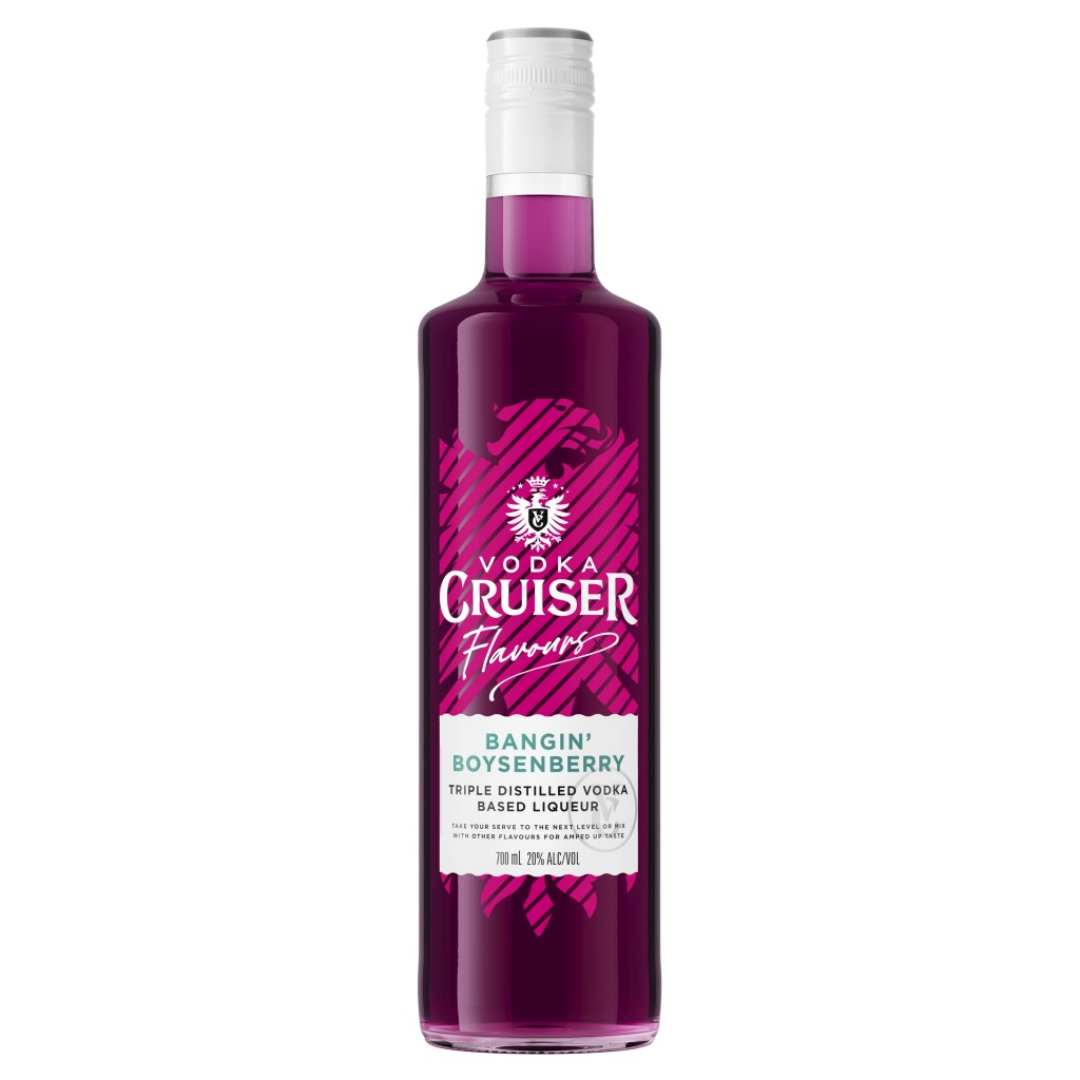 Vodka Cruiser Mid Proof Boysenberry 700ml