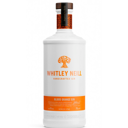 Whitley Neill Blood Orange Gin 700Ml