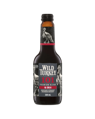 Wild Turkey 101 & Cola 330ml (24 Pack)