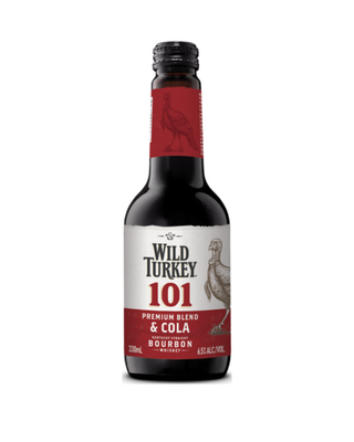 Wild Turkey 101 & Cola 330ml (24 Pack)