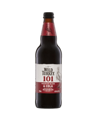 Wild Turkey 101 & Cola 510ml (12 Pack)
