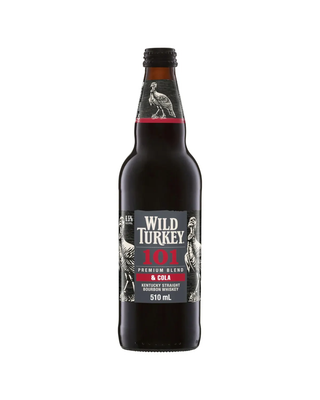 Wild Turkey 101 & Cola 510ml (12 Pack)