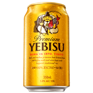 Yebisu Premium Can 350mL 24 Pack